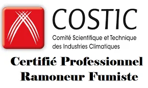 Costic certifié professionnel ramoneur fumiste - Provence ramonage